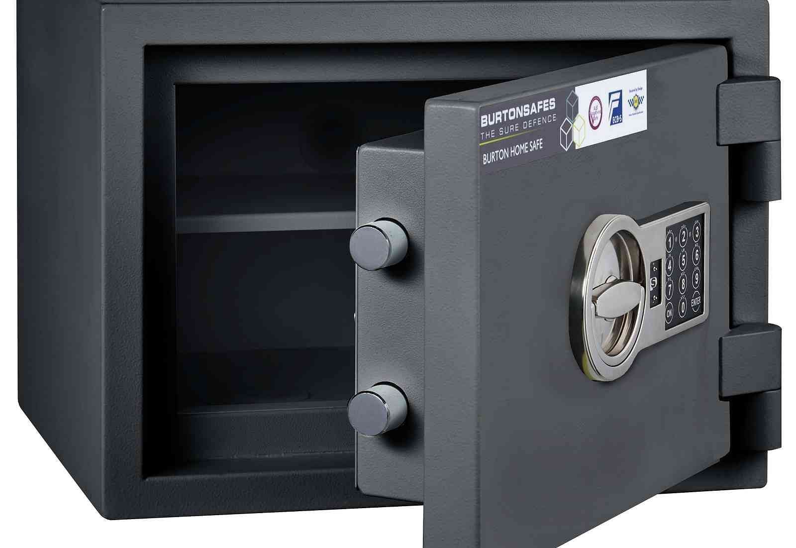 Image of an empty safety locker.