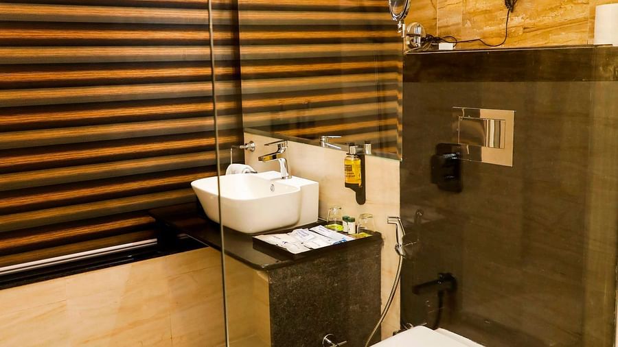 Washroom in the Suite With Breakfast at Kyriad Hotel, Nashik