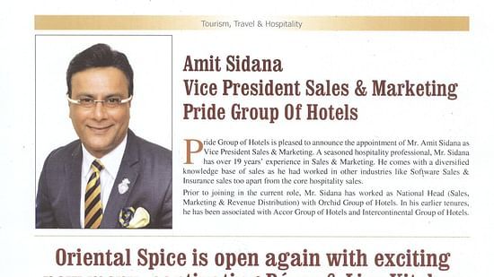 Pride Hotels India Hospitality India Page No.50 Issue Oct - Nov 2019