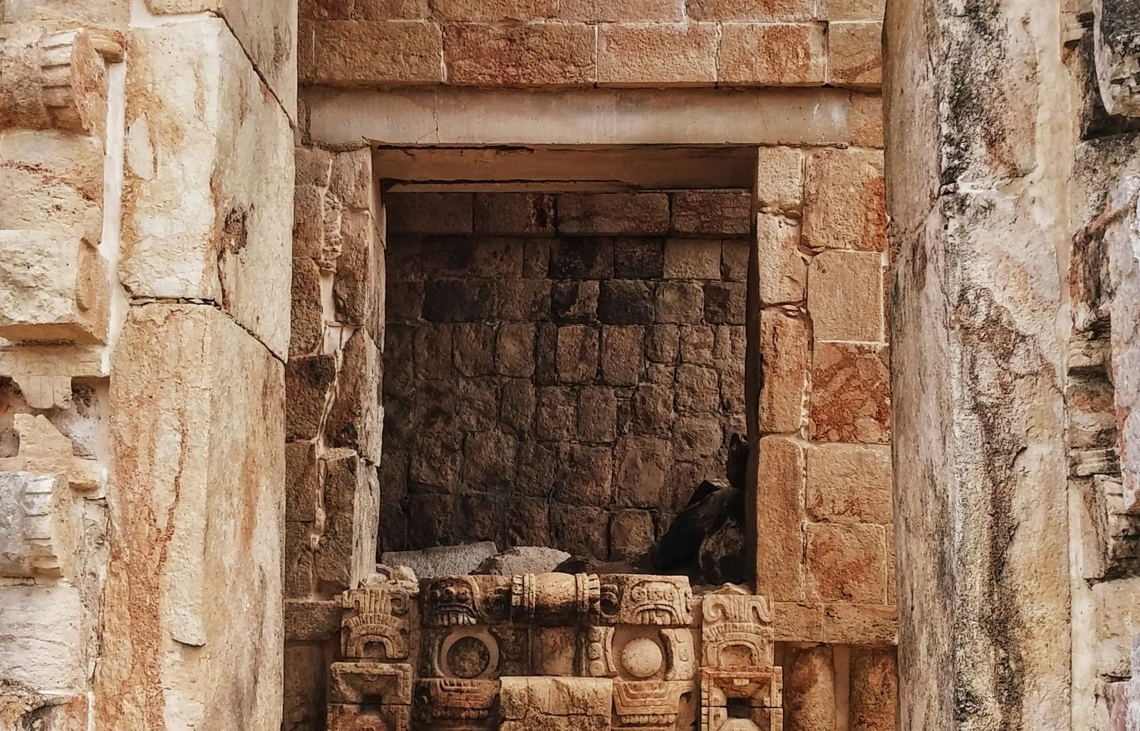 An ancient site of a temple