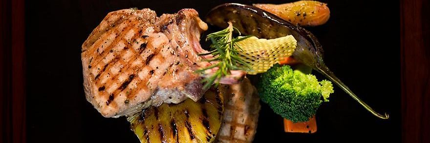 Dining at The Boma