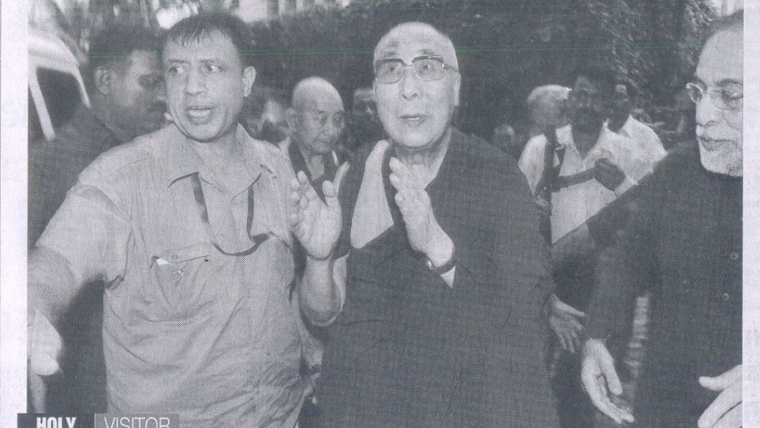 Dalai Lama at The Orchid Mumbai press coverage 