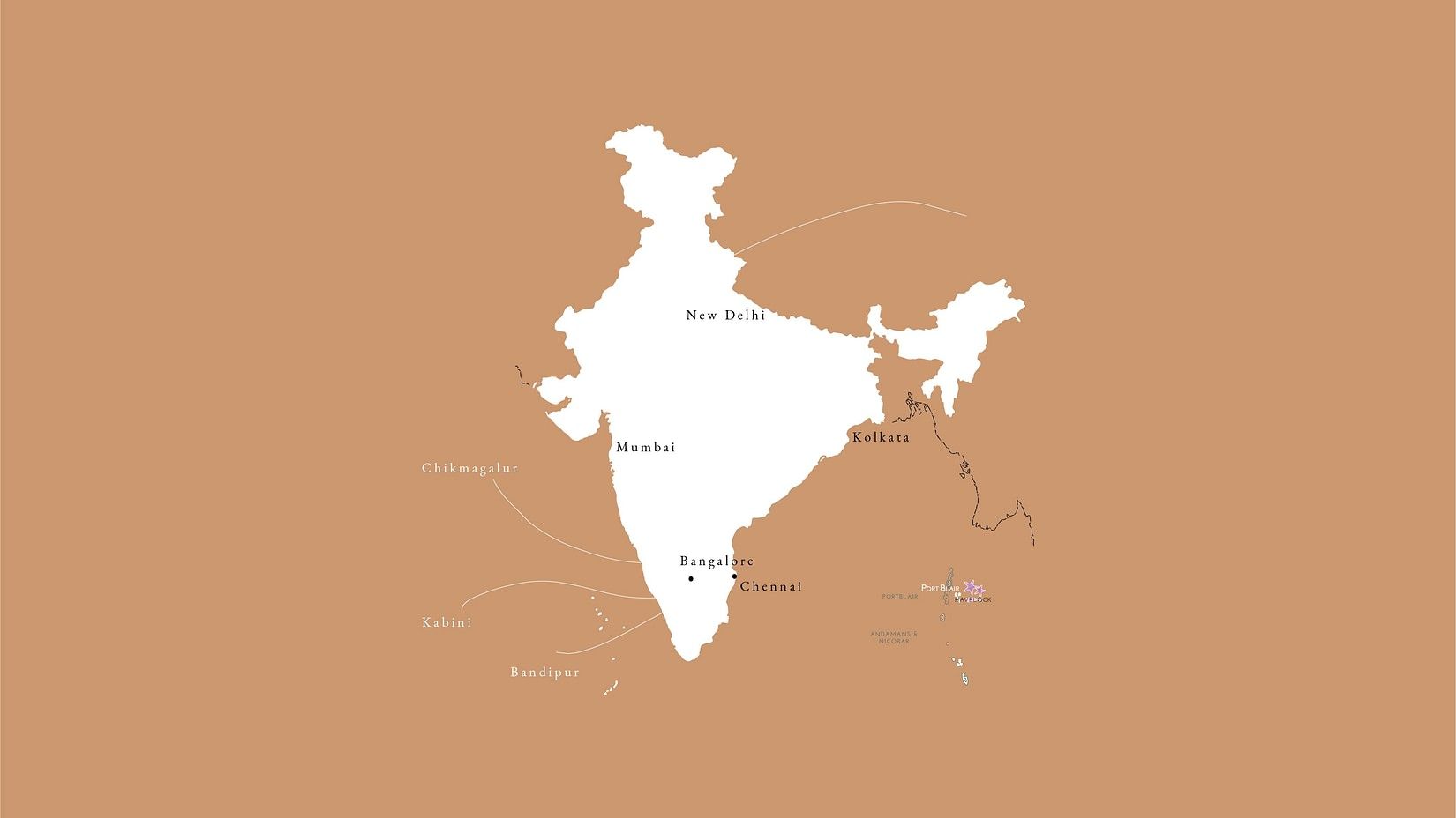 Hompage map Bandipur