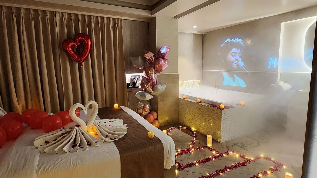 Bathtub Decorated Room