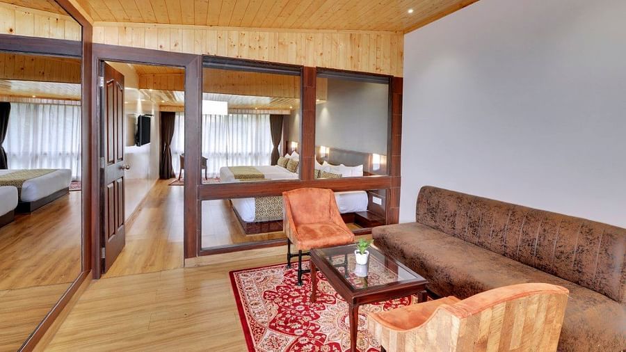 Two armchairs in the Suite at Hotel Sumitel Vista T.V Tower