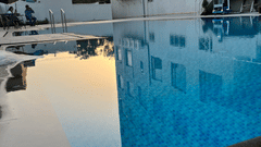 Overview of the Swimming pool - VITS Jamnagar, Mithoi