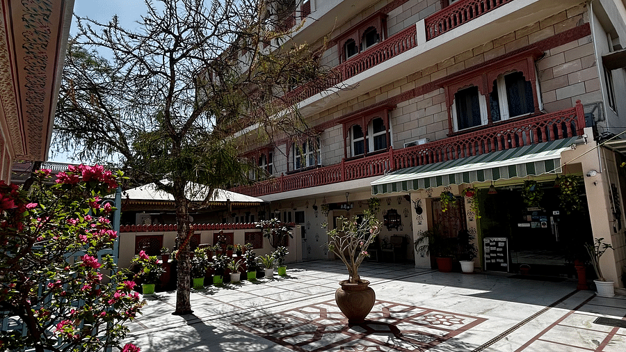 Front Facade of Suryaa Villa Jaipur