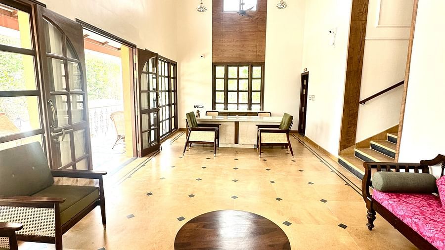 the Lobby at Summer House, Nandi Hills