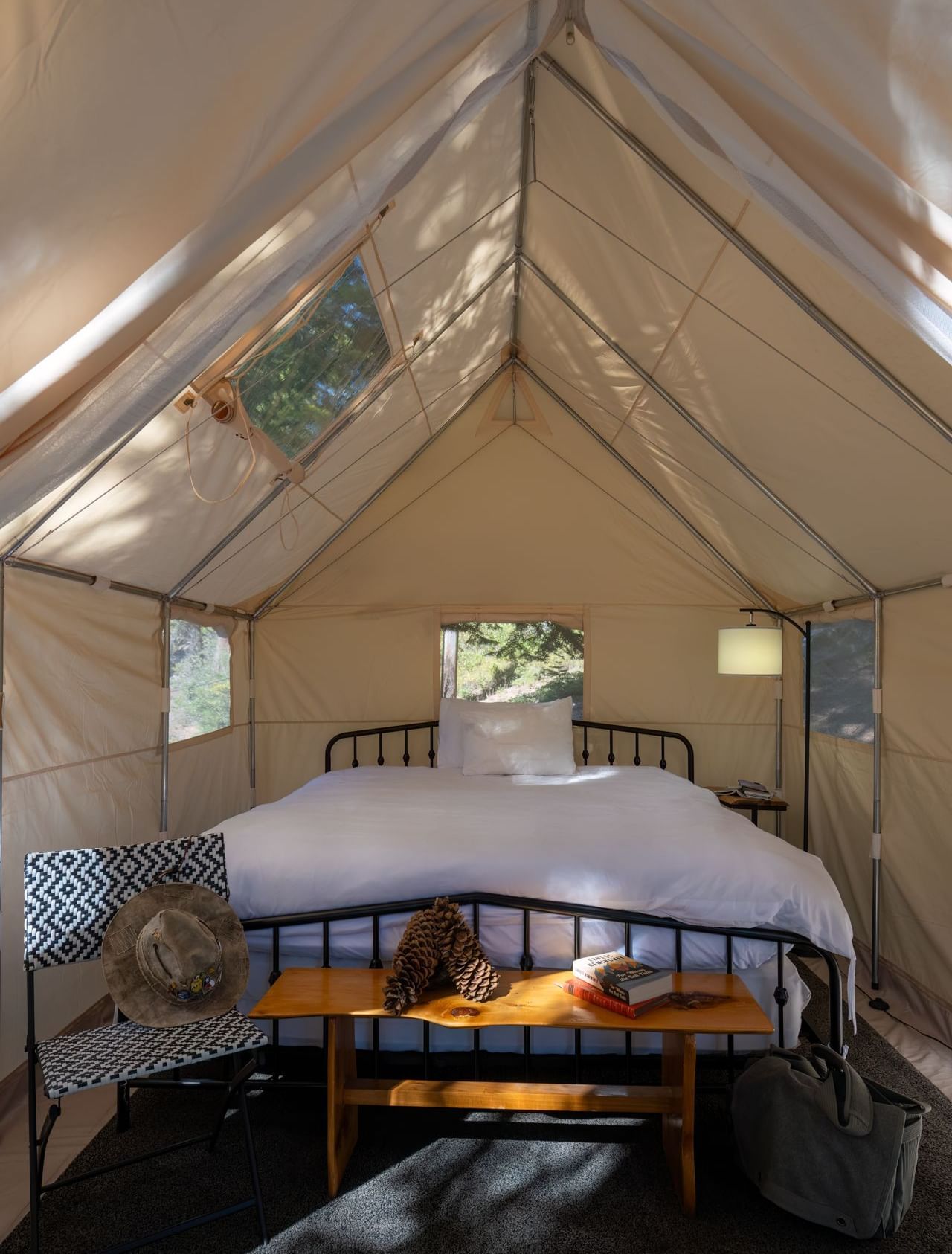 SLVH Glamping Tent White