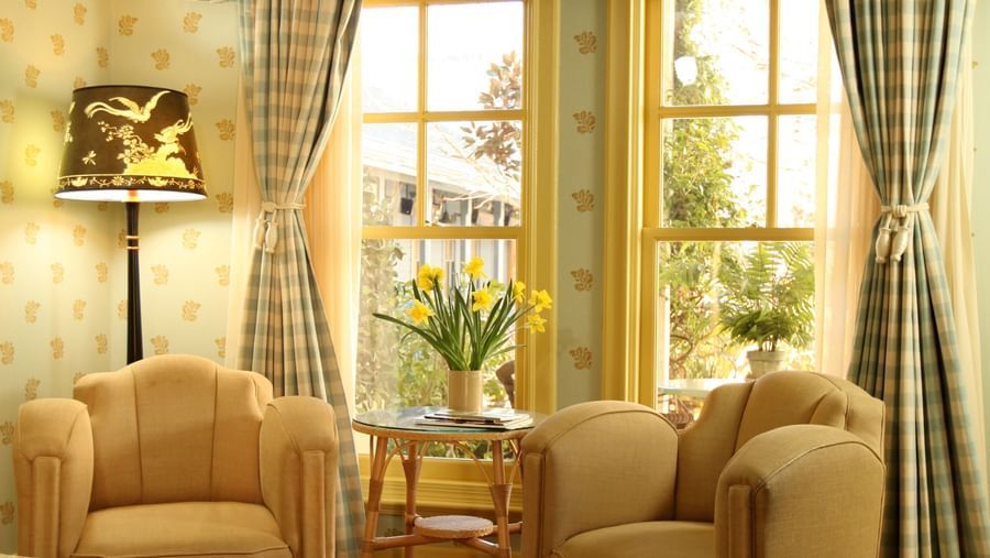 Lower Garden Seating in window