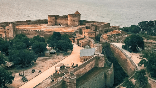 the premises of a fort