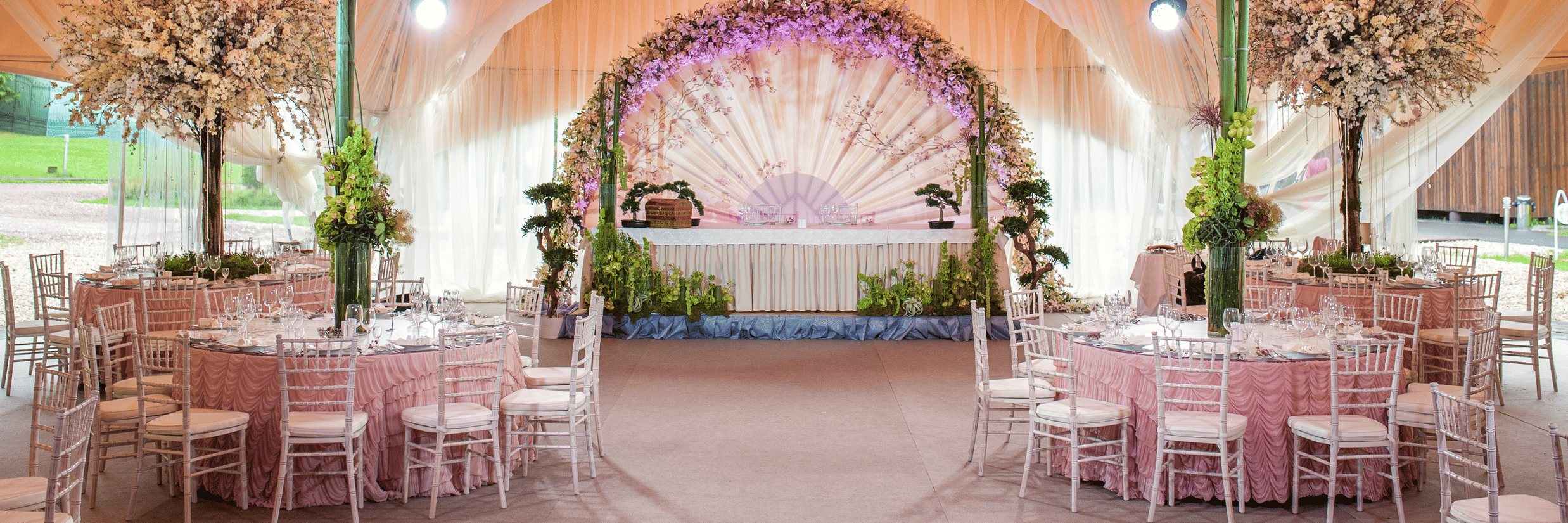 Front lawn event space at The Ummed Ahmedabad hotel