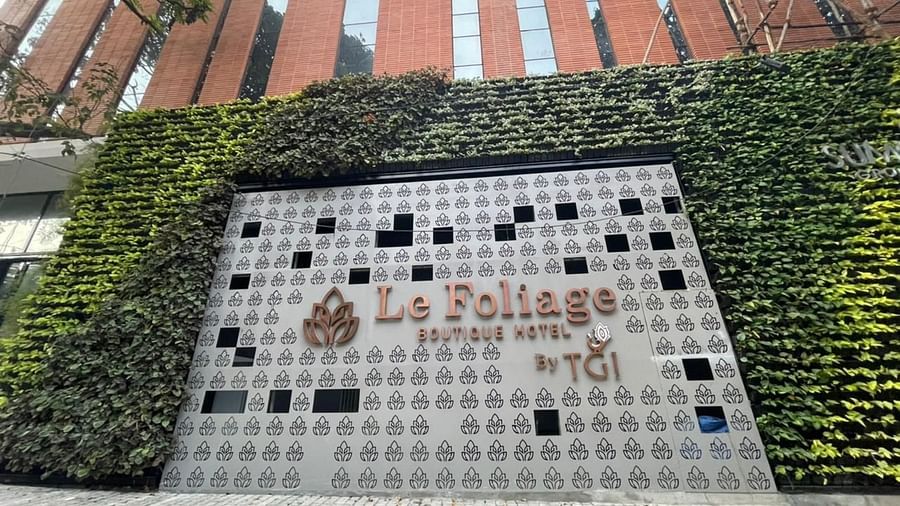Facade of Le Foliage by TGI, Bangalore 