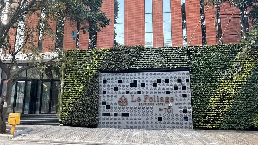 Facade of Le Foliage by TGI, Bangalore 