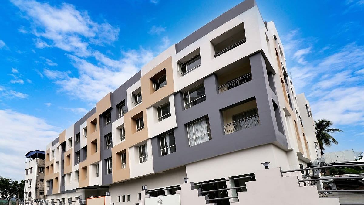 Facade of Starlit Suites Newtown, Kolkata
