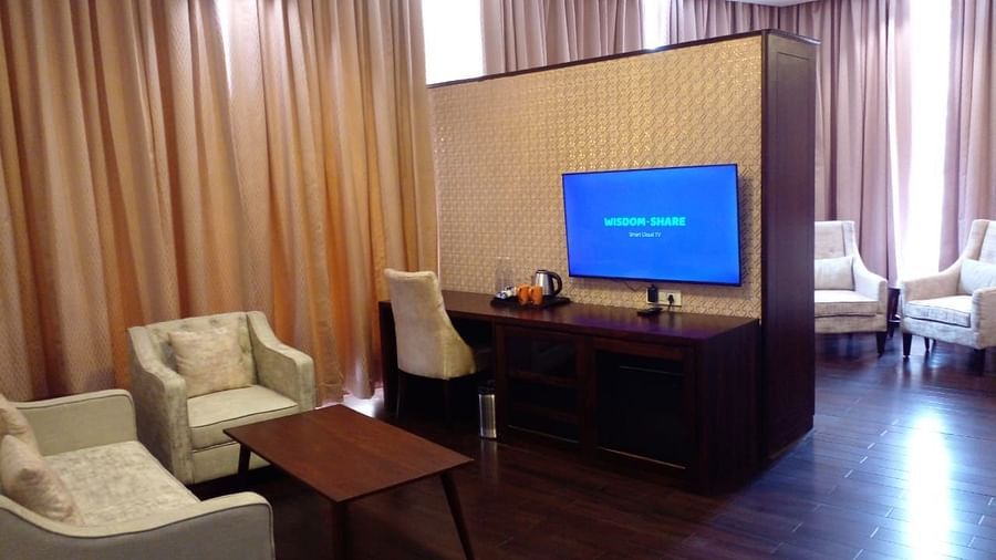 The spacious Hall of Orchid Suite at our Luxury  hotel in Shimla - The Orchid Hotel Shimla