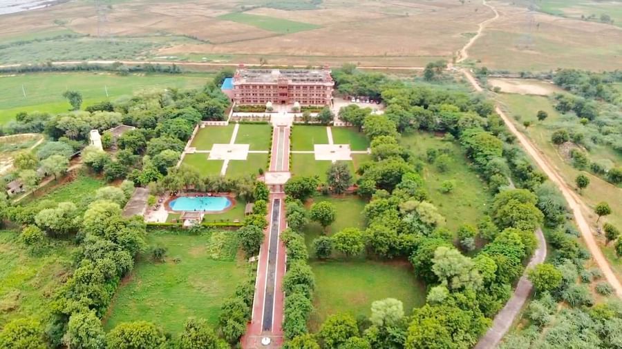 Drone - Shot Aerial View Umaid Palace