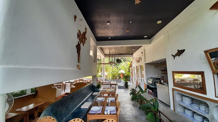 A side view of Cafe 4 in Havelock Island | Matsya Island Retreat