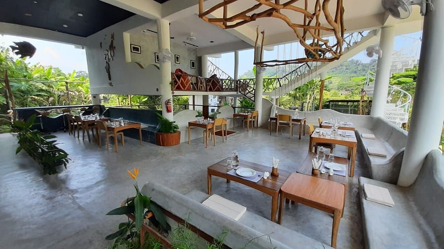 A full view of our cafe in Shyam Nagar | Matsya Island Retreat