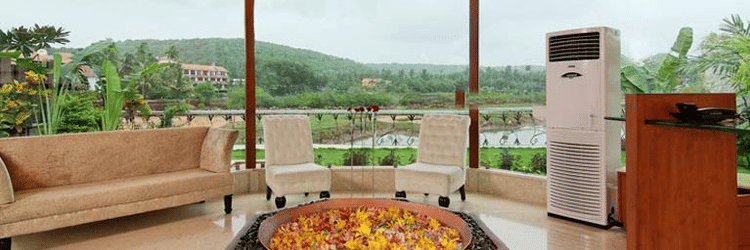 lobby at White Pearl Suites Goa