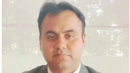 A photograph of Videsh Kumar Sharma as the new General Manager of Lords Inn Jammu - Lords Hotels & Resorts