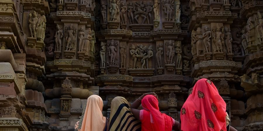 An ancient temple in Khajuraho 1