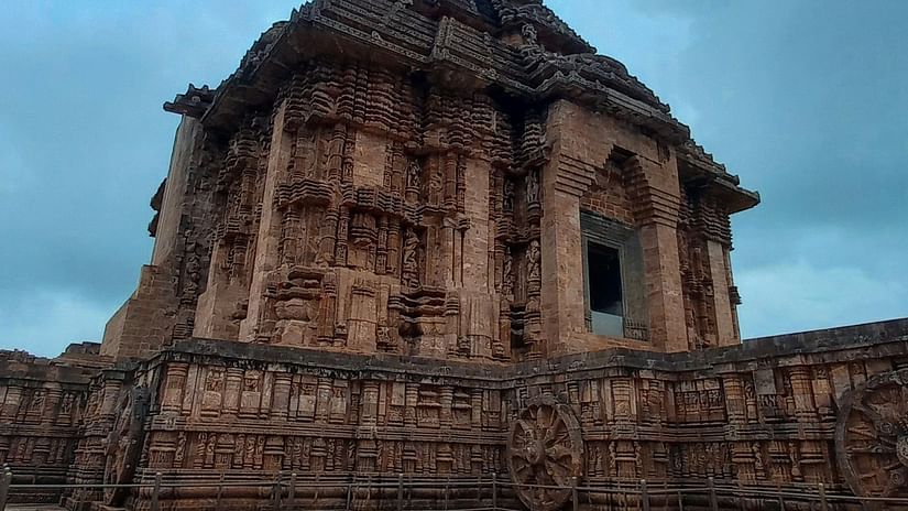 konark temple view
