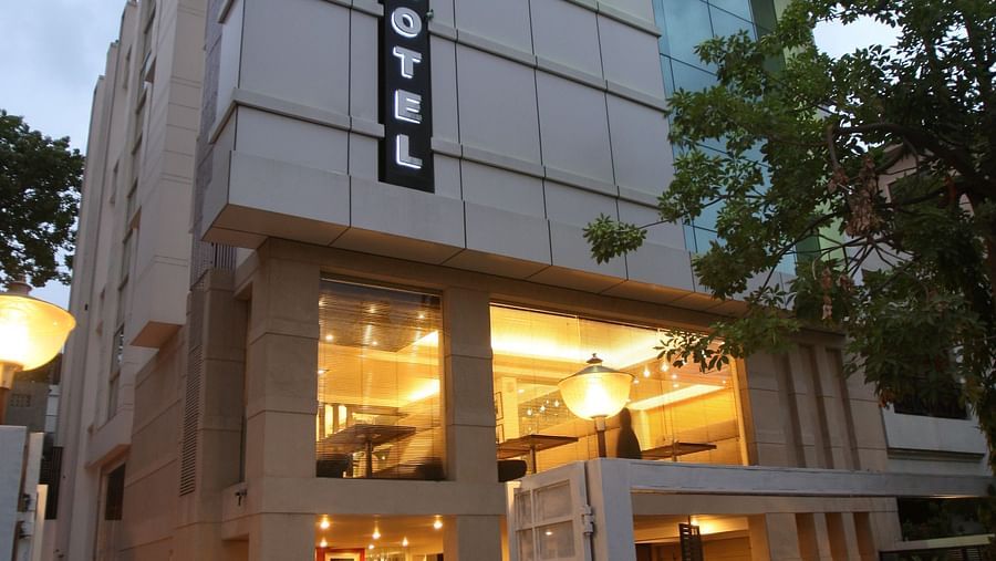 Emblem Hotel, New Friends Colony, New Delhi Delhi Facade Emblem Hotel New Friends Colony New Delhi
