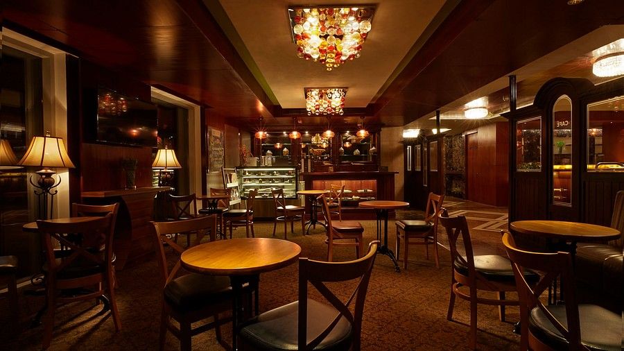seating area - hearth bakery at hablis