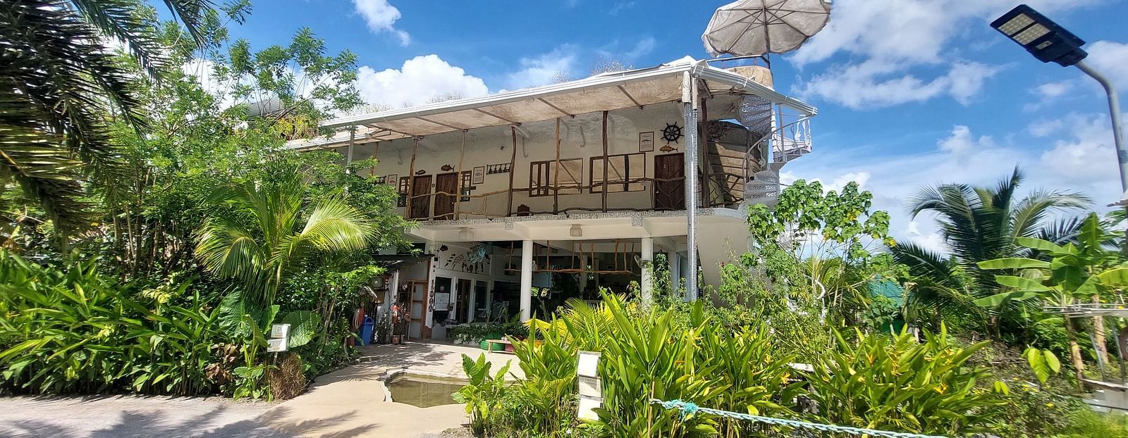 A wide view of the facade | Matsya Island Retreat