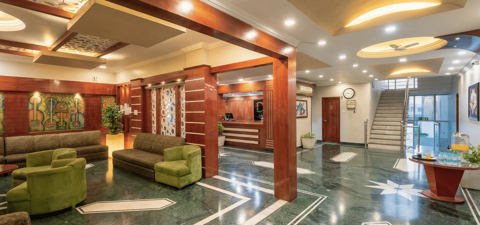 Reciption and waiting area