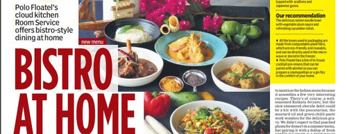 An article from Indulge Print 11th June 2021 pg 5 - polo floatel kolkata