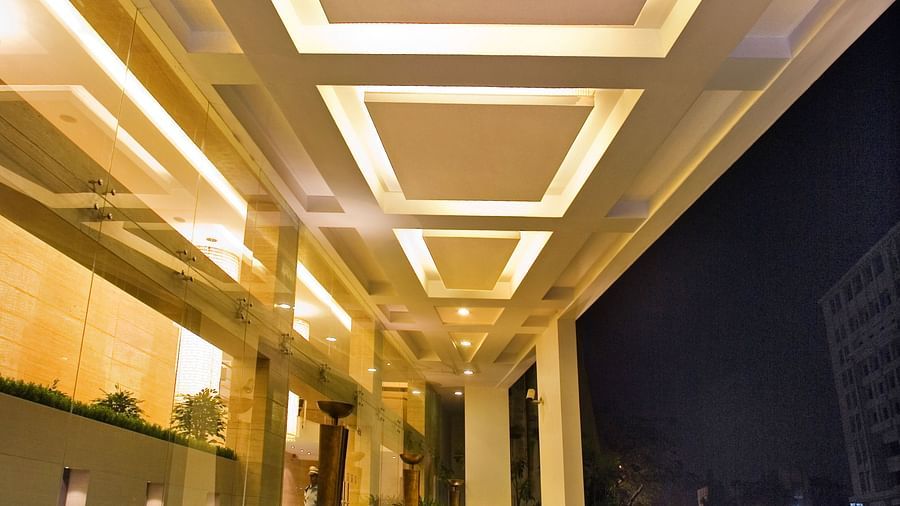 Entrance of our business hotel in Kolkata 0759