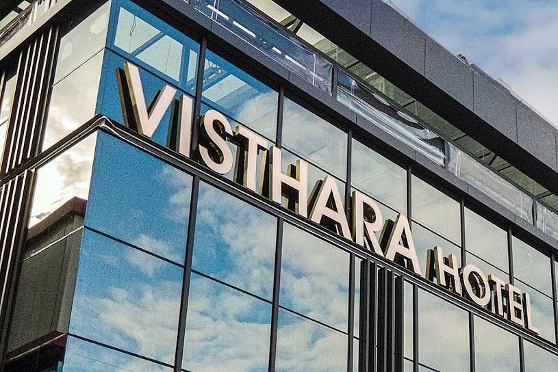 Glass Facade of Visthara - Urban Boutique Hotel, Bangalore 