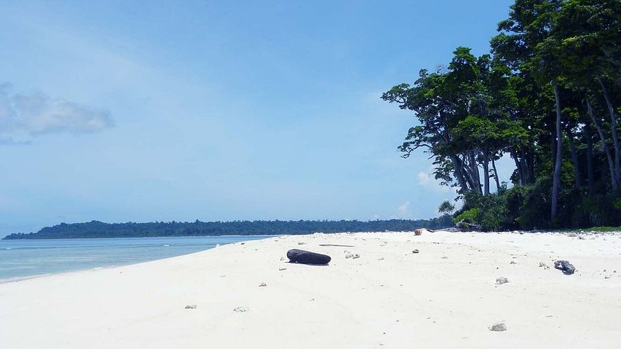 Laxmanpur Beach in Andaman and Nicobar Islands
