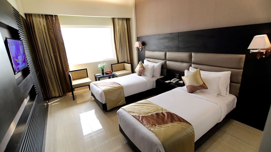Superior Room features comfortable bedding and beautiful interiors 6 - Udman Hotel Haridwar
