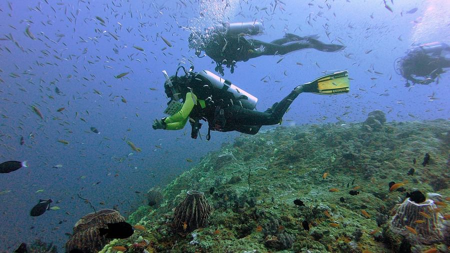 Scuba diving course in Andaman Photo by Avi Singh