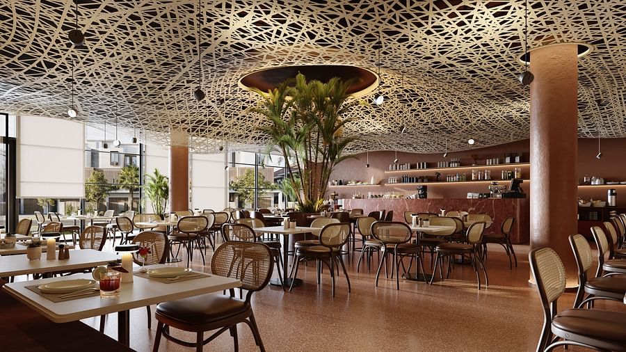   Experience comfortable dining seating at The Beak Bistro, one of the nice restaurants in Accra, offering a delightful blend of cuisine and ambience.