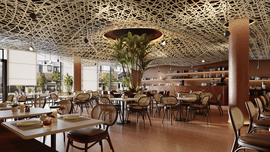 Experience comfortable dining seating at The Beak Bistro, one of the nice restaurants in Accra, offering a delightful blend of cuisine and ambience at The Pelican Hotel.