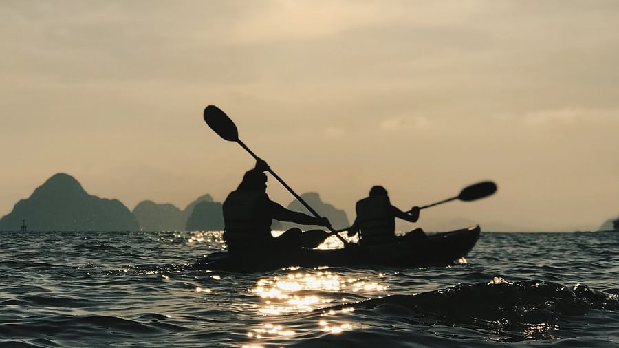 kayaking