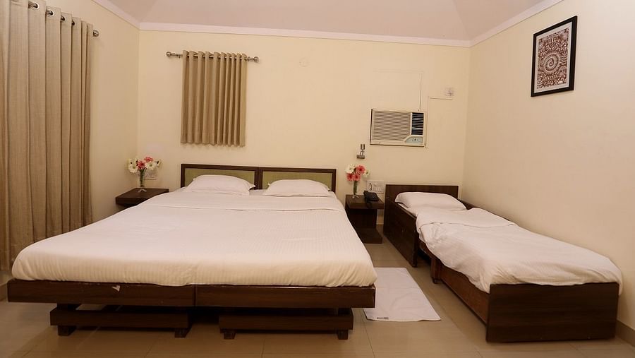 Classic Room Interior - Sajan- Comfortable Classic AC Rooms at Nature Trails Sajan with modern amenities, perfect for a relaxing stay.