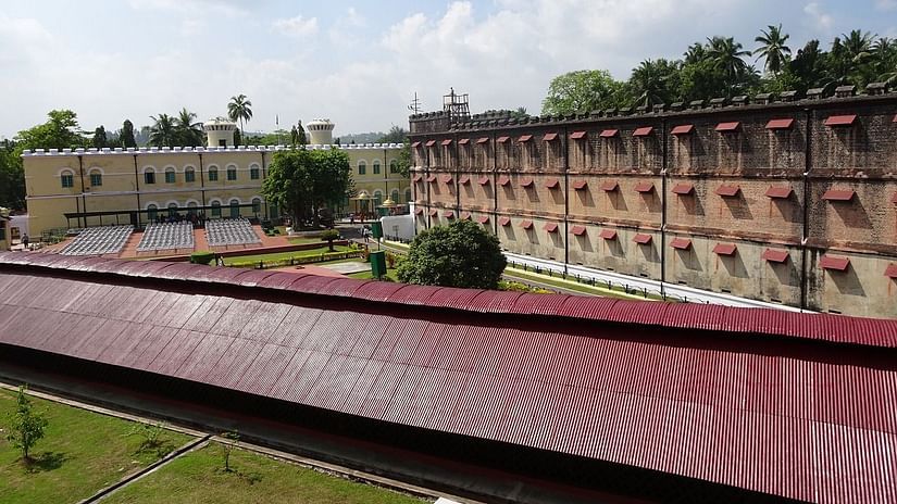 view of cellular jail in andaman