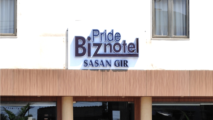 Pride Biznotel, Sasan Gir facade