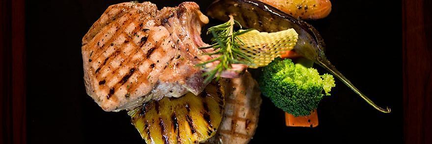 Dining at The Boma
