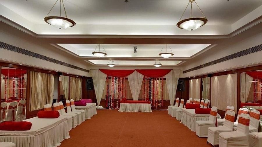 chairs set up for an event at The Carlton Kodaikanal