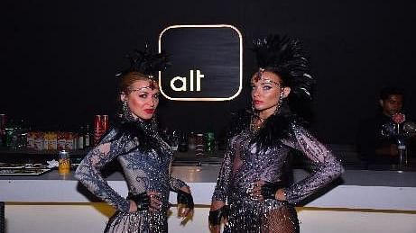 dancers posing at an event