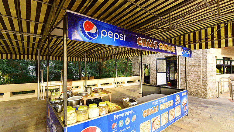 Water Kingdom - Chaat counter at our water park