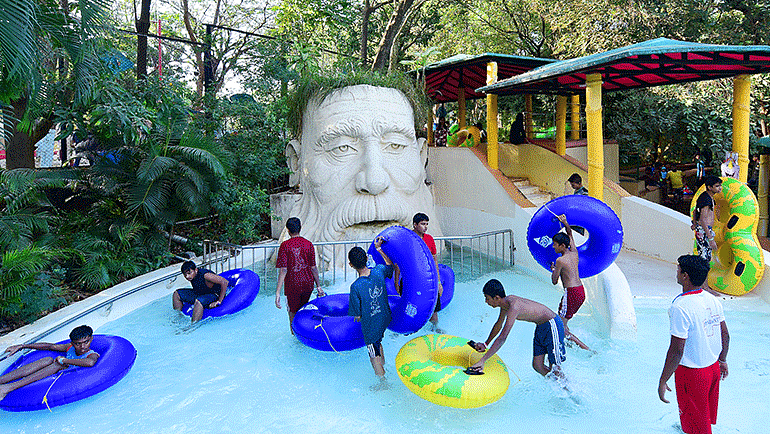 Water Kingdom - view of the ROCK N ROCK SAFARI during daytime