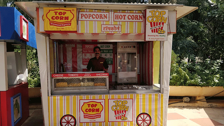 Water Kingdom - Top Corn stall at our water park