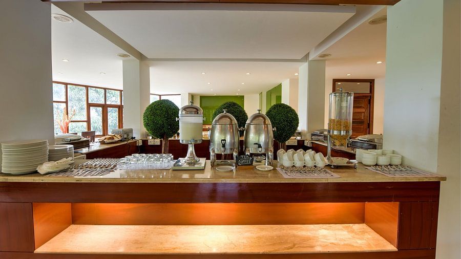 buffet setup at our restaurant in port blair